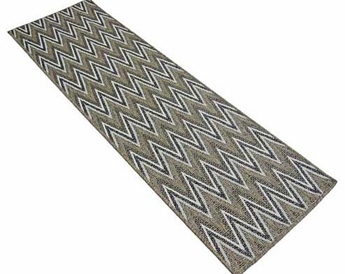 Unbranded Fairmont Flatwave Zigzag Runner 70x230cm -