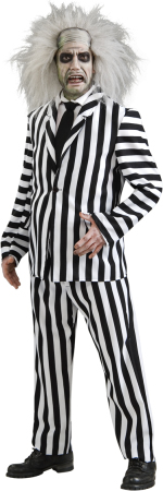 Unbranded Fancy Dress - Adult 80s `etter Quality`Beetlejuice Halloween Costume