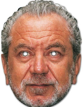 Unbranded Fancy Dress - Adult Alan Sugar Cardboard Mask