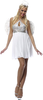 Unbranded Fancy Dress - Adult Angelicious Costume Small