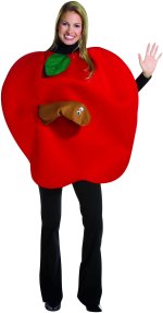 Unbranded Fancy Dress - Adult Apple Costume