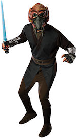 Unbranded Fancy Dress - Adult Clone Wars Deluxe Plo Koon Costume