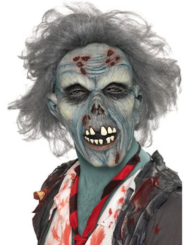 Unbranded Fancy Dress - Adult Decaying Zombie Mask