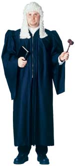 Unbranded Fancy Dress - Adult Deluxe Judge Robe