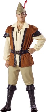 Unbranded Fancy Dress - Adult Elite Quality Robin Hood Costume Extra Large