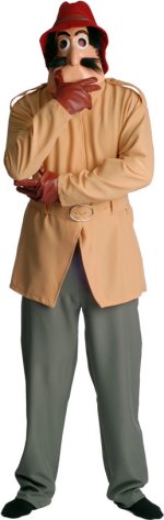 Unbranded Fancy Dress - Adult Inspector Clouseauandtrade; Costume