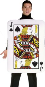 Unbranded Fancy Dress - Adult Jack of Spades Costume