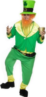 Unbranded Fancy Dress - Adult Leprechaun Costume