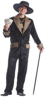 Unbranded Fancy Dress - Adult Mac Daddy Pimp Costume