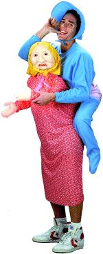 Unbranded Fancy Dress - Adult Mummy` Boy Costume