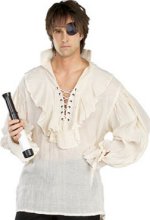 Unbranded Fancy Dress - Adult Pirate Shirt (LINEN)