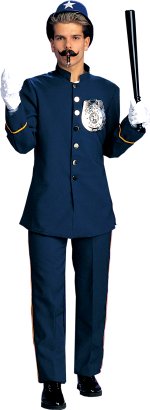 Unbranded Fancy Dress - Adult Police Keystone Kop