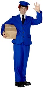 Unbranded Fancy Dress - Adult Postman Pat Costume