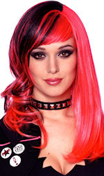 Unbranded Fancy Dress - Adult Punked Out Wig