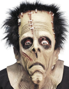 Unbranded Fancy Dress - Adult Rubber Frank Overhead Mask