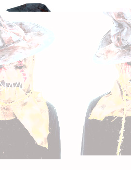 Unbranded Fancy Dress - Adult Scarecrow Overhead Mask