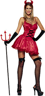 Unbranded Fancy Dress - Adult Sweet Devil Costume Medium
