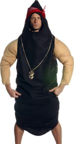 Unbranded Fancy Dress - Adult Tough Sh*t Costume