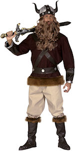 Unbranded Fancy Dress - Adult Viking Velkan Costume