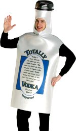 Unbranded Fancy Dress - Adult Vodka Bottle Costume