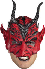 Unbranded Fancy Dress - Adult Warrior of Darkness Half-Cap