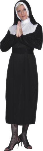 Unbranded Fancy Dress - Budget Nun Costume