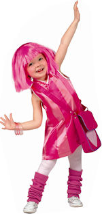 Unbranded Fancy Dress - Child Lazy Town Stephanie Costume