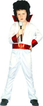 Unbranded Fancy Dress - Child Licensed Budget Elvis Costume Small