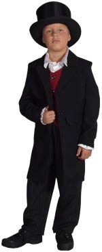 Unbranded Fancy Dress - Child Little Lord Black Costume Small