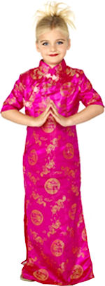 Unbranded Fancy Dress - Child Oriental Girl Costume Small