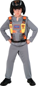Unbranded Fancy Dress - Child Stealth Fighter Pilot