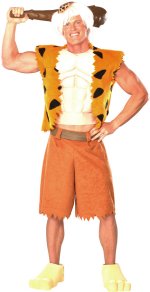 Unbranded Fancy Dress - Deluxe Bam-Bam Rubble Costume