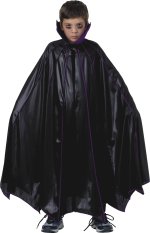 Unbranded Fancy Dress - Fiendish Fantom Cape PURPLE