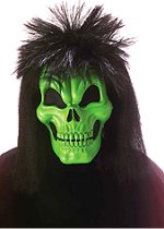 Unbranded Fancy Dress - GREEN Rocker Mask