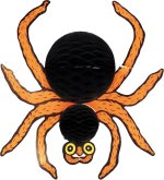 Unbranded Fancy Dress - Hanging Spider Decoration