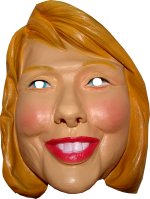 Unbranded Fancy Dress - Hillary Clinton Latex Mask