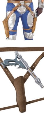 Unbranded Fancy Dress - Jango Fett Blasters and Holster Set