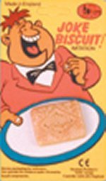 Unbranded Fancy Dress - Joke Custard Cream Biscuit