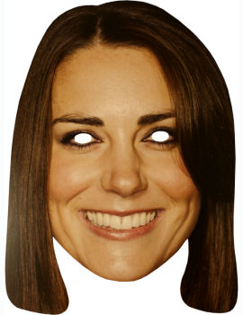 Unbranded Fancy Dress - Kate Middleton Cardboard Mask