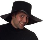 Unbranded Fancy Dress - Luxury Black Hat