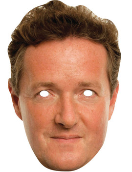 Unbranded Fancy Dress - Piers Morgan Cardboard Mask