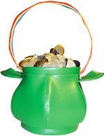 Unbranded Fancy Dress - Pot Of Gold Handbag