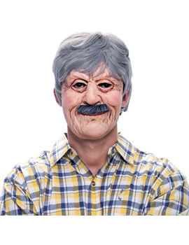 Unbranded Fancy Dress - Realistic Old Man Mask