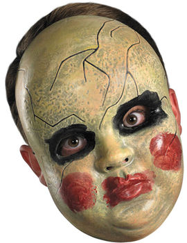Unbranded Fancy Dress - Smeary Doll Mask