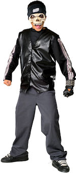 Unbranded Fancy Dress - Teen Ghoul Rider Halloween Zombie Costume