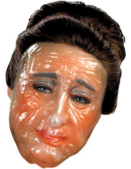 Unbranded Fancy Dress - Transparent Old Woman Mask