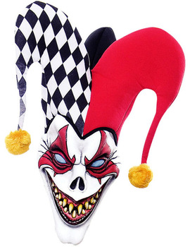 Unbranded Fancy Dress - Twisted Jester Mask