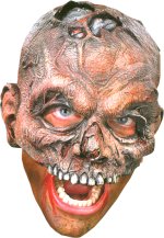 Unbranded Fancy Dress - Zombie Half Cap Mask