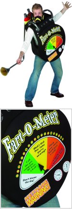 Unbranded Fancy Dress Costumes - Adult Fart-O-Meter