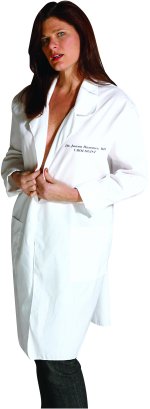 Unbranded Fancy Dress Costumes - Adult Lab Coat Juana Hummer